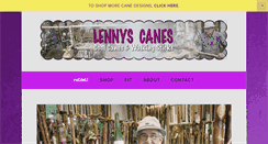 Desktop Screenshot of lennyscanes.com